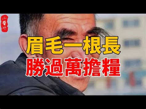 左眉毛二根長|【左眉毛二根長】左眉毛二根長象徵你的財富和智慧！驚呆了！